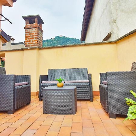 King Como Lake Center 9 Posti Letto- Grande Terrazza - 2 Bagni Privati 外观 照片