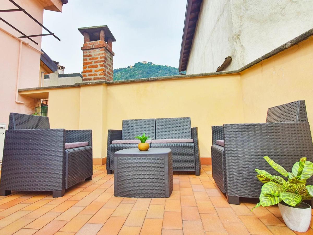 King Como Lake Center 9 Posti Letto- Grande Terrazza - 2 Bagni Privati 外观 照片